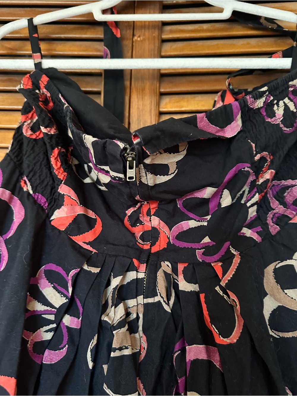 Girls from Savoy for Anthropologie Martagon Sketch Retro Halter Dress size 10 - Picture 8 of 10